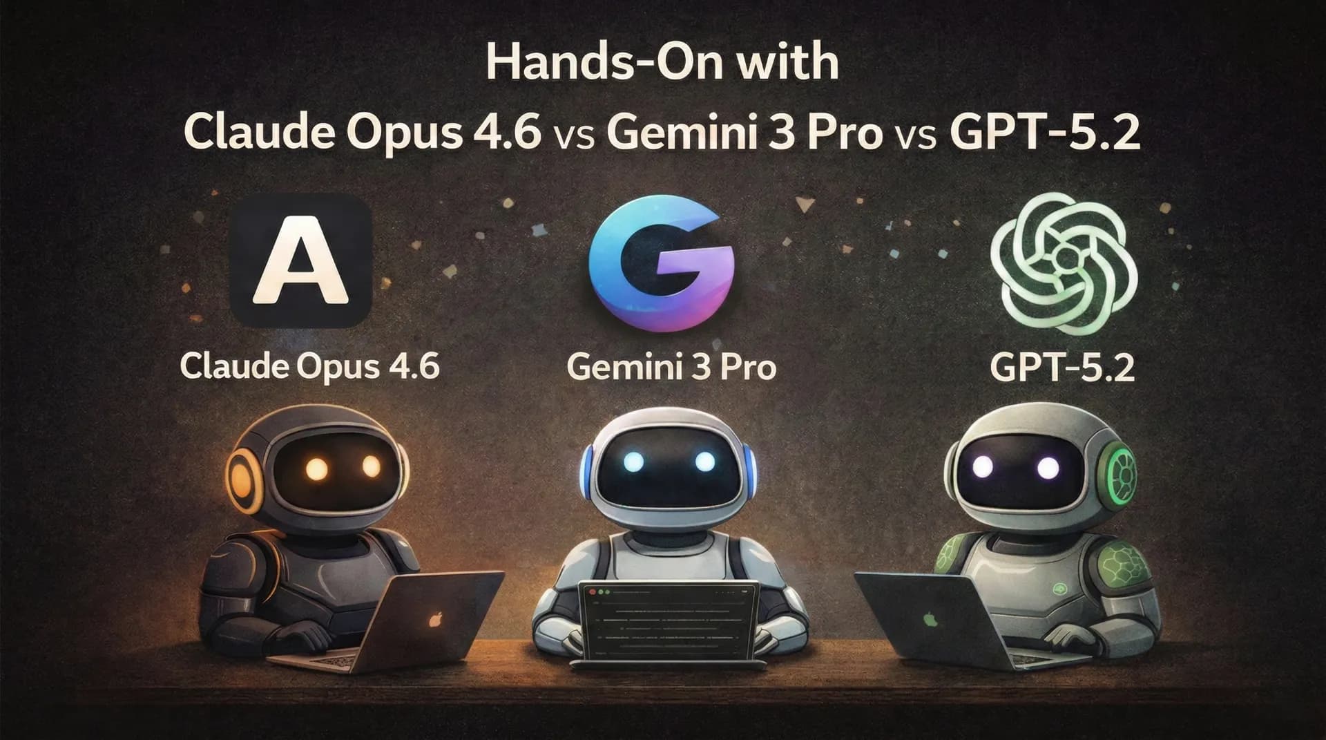 Hands-On with Claude Opus 4.6 vs Gemini 3 Pro vs GPT-5.2